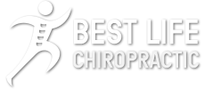 Best Life Chiropractic Logo White